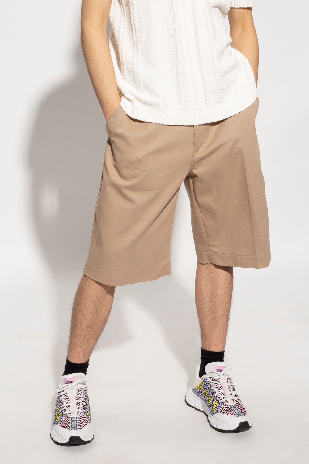パンツ ROCKCAKE Beige Label Shorts Ivory RC24PT06800 Relaxed Fit Shorts | Beige | Jack & Jones®